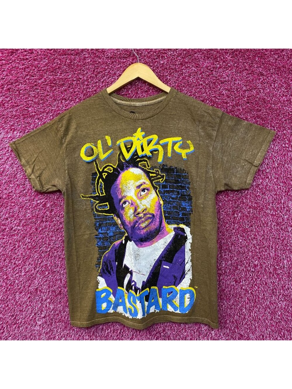 Ol Dirty Bastard Portrait Tshirt size large